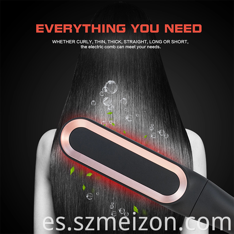 lvl hair straightener brush